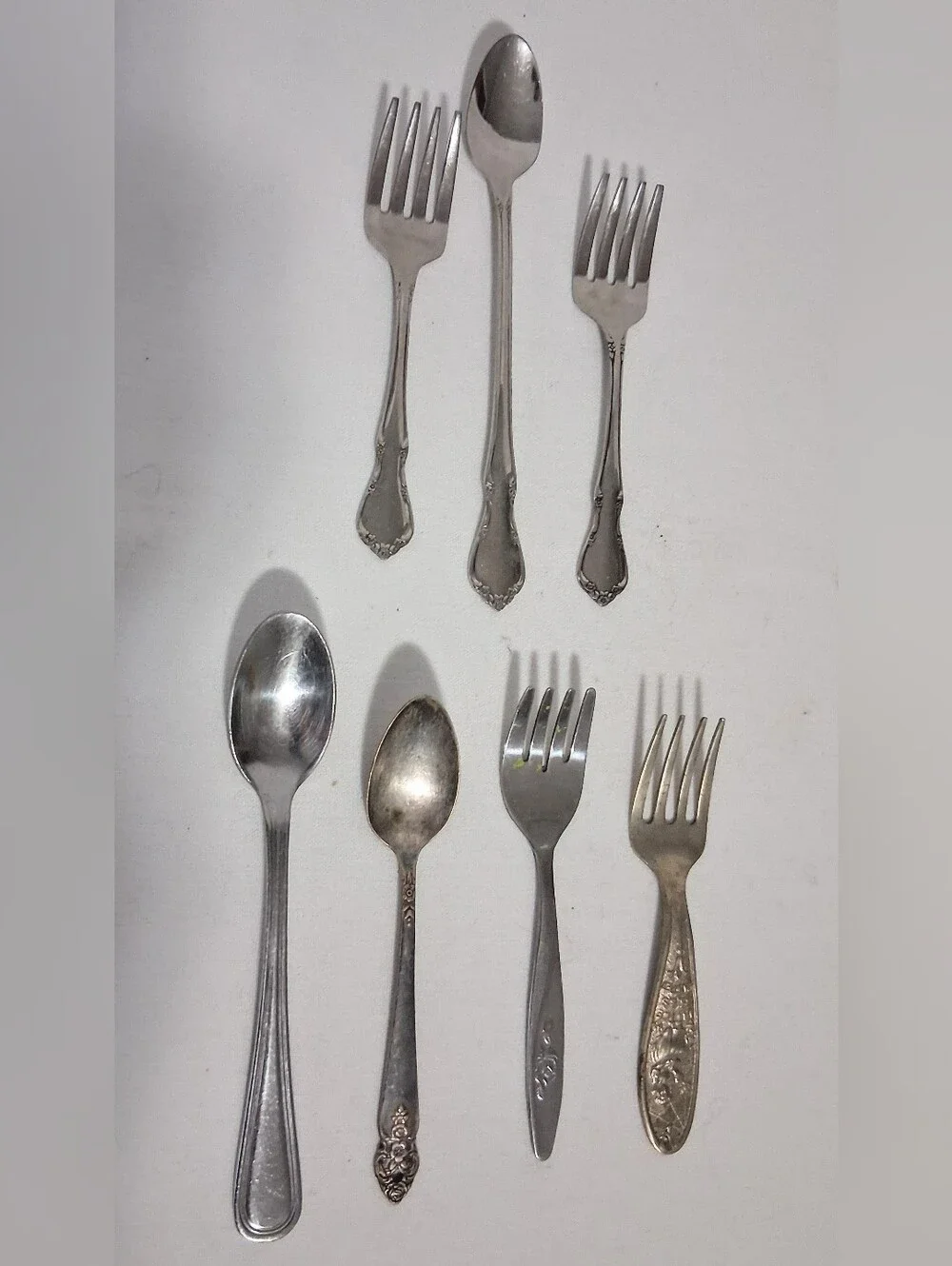 60s Silver Plate, Double Handled Baby Cup - Variety Of Vintage Baby Utensils